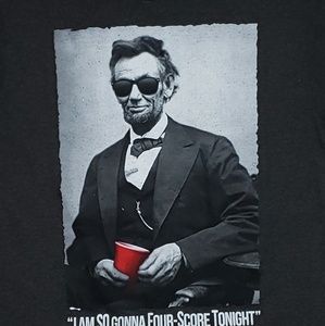 JEM Collective Graphic T Shirt - A. Lincoln